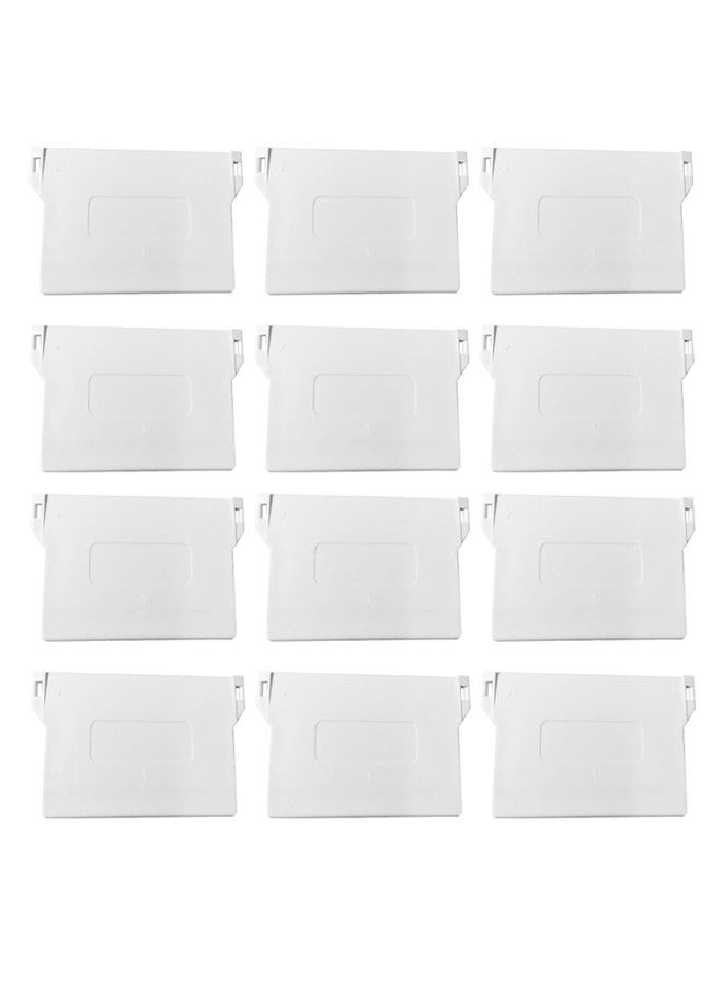 TOPPERFUN 12Pcs Vertical Blind Bottom Weights Replacement, 3.5in/89mm Spares Bottom Weights Slats Accessories for Vertical Blinds, DIY Accessories Easy Install - Image 1